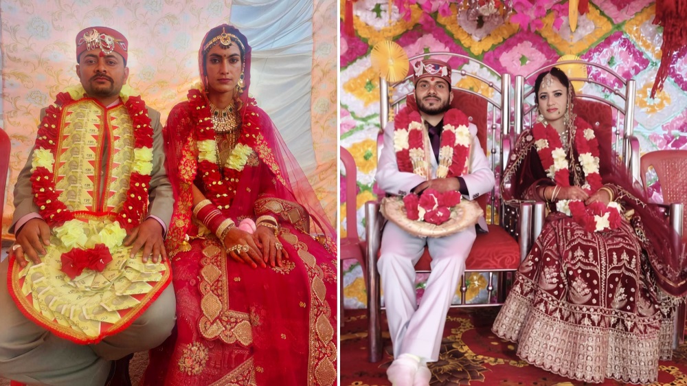 unique wedding two brothers marry witnessing constitution in shilai