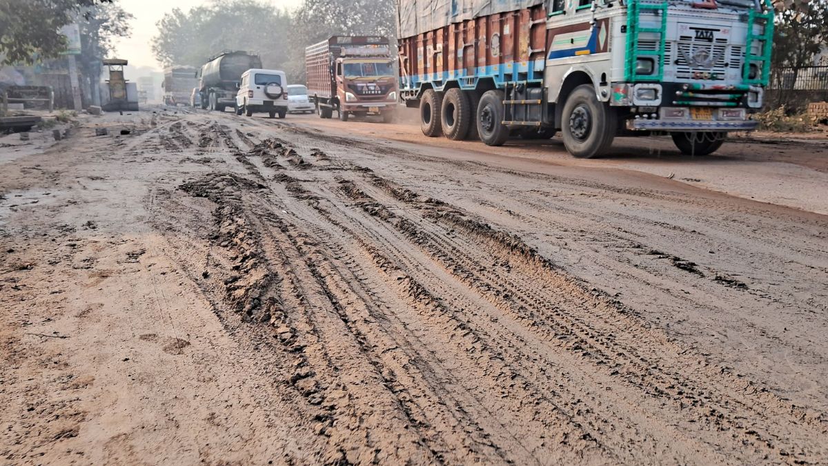 sonipat road collapses overnight delhi highway construction blunder