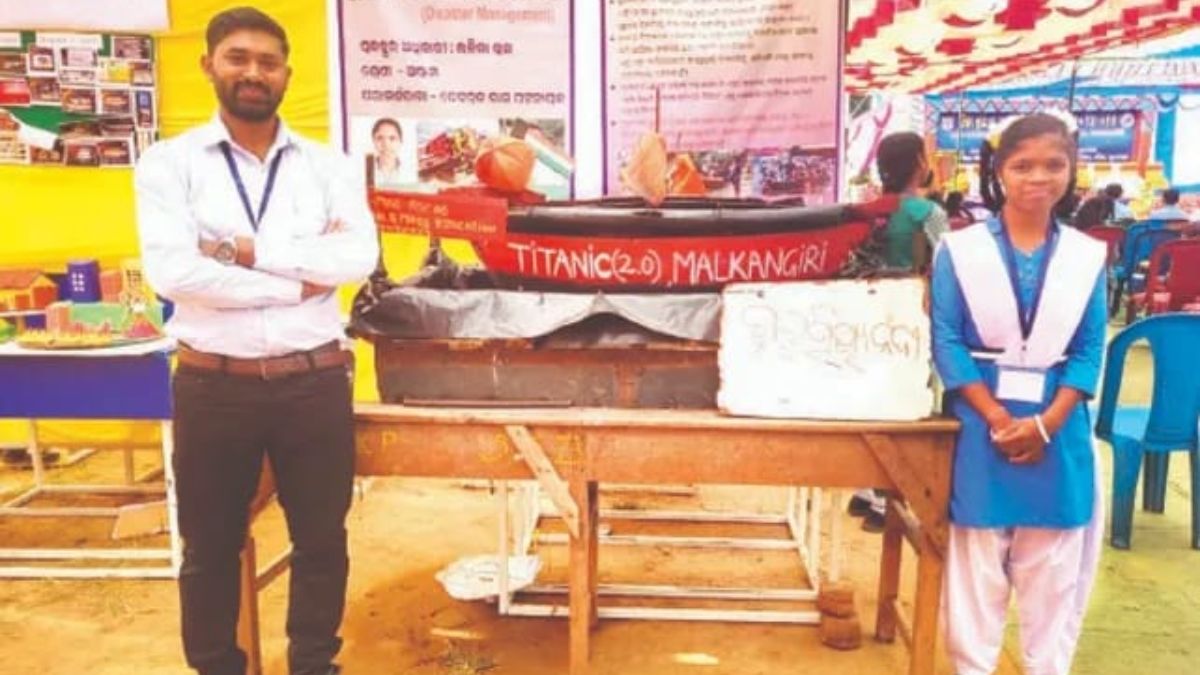 village student project titanic 2 aims to prevent boat accidents selected in national level
