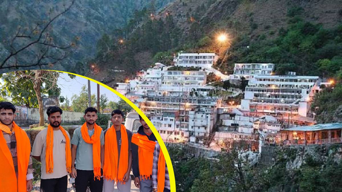 vaishno devi pilgrimage devotees begin yatra from mendhar