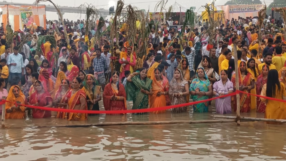 chhath puja in chunar faith and devotion at ganga ghat