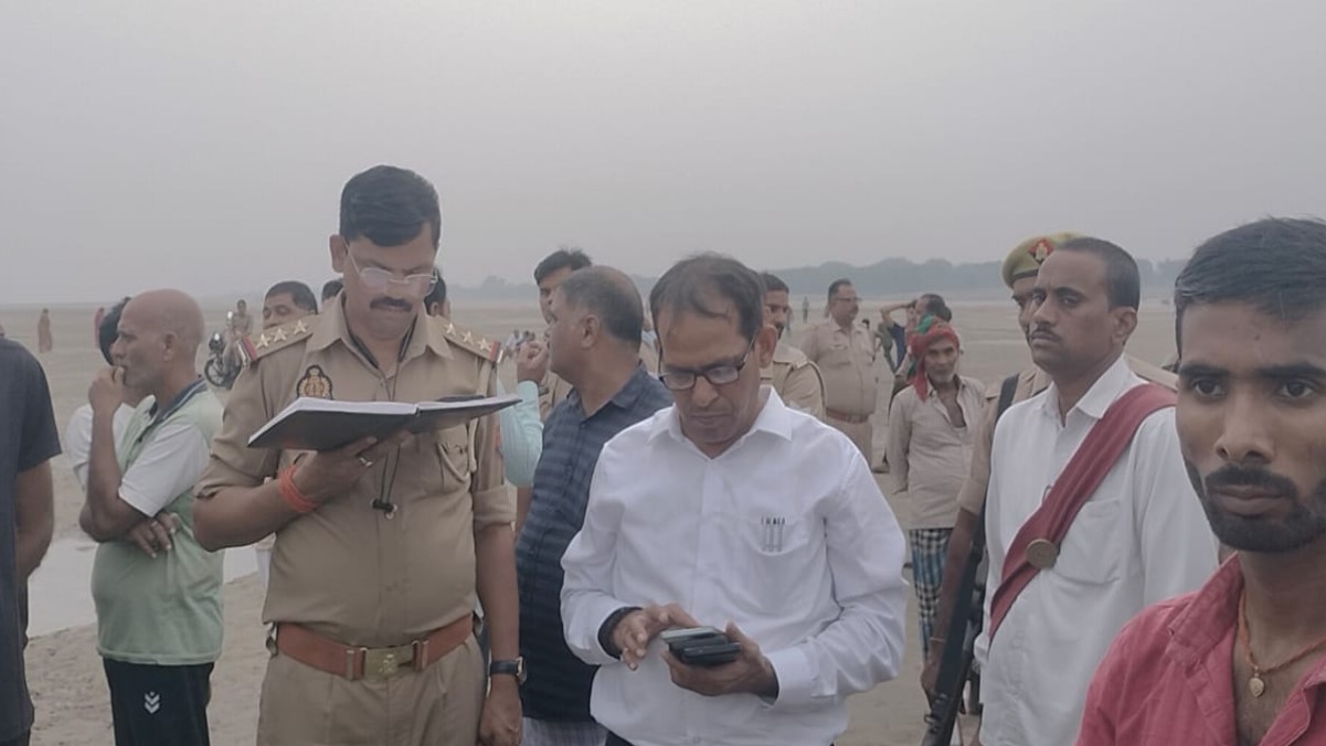 tragedy in mirzapur two teenagers drown in ganga river