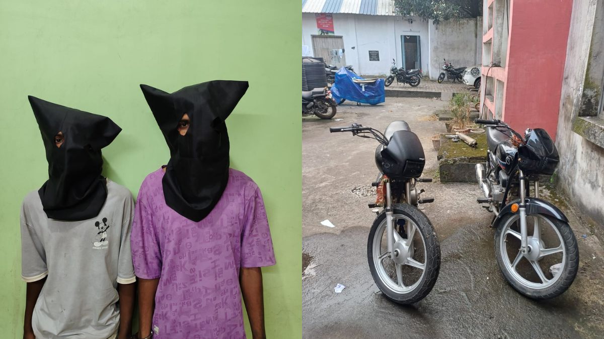 two arrested in jamshedpur with stolen bikes crime check