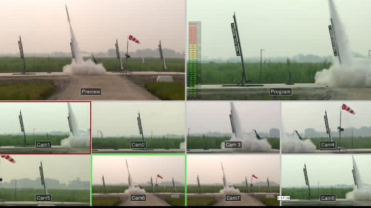 space lab lands in kushinagar four rockets launched in 20 minutes
