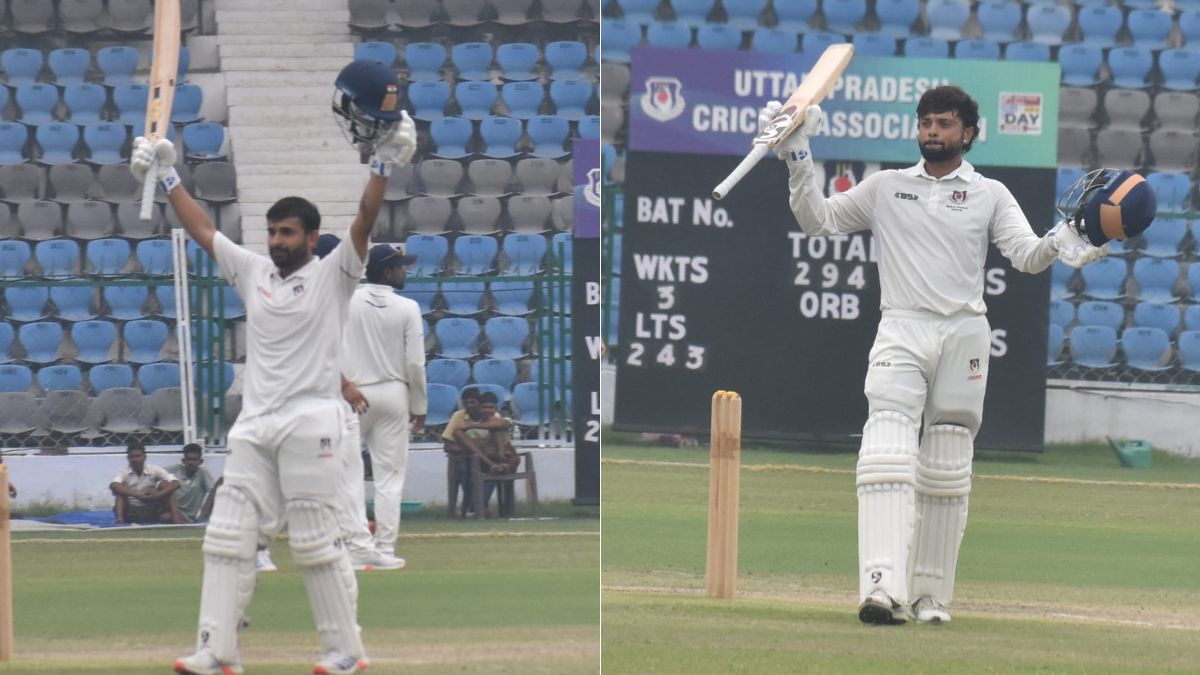 ranji trophy karans century puts uttar pradesh in lead