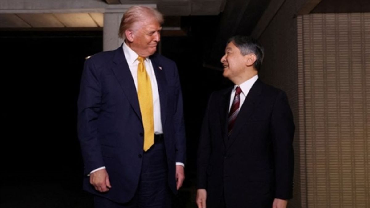 donald trump japan visit trade deals and royal welcome