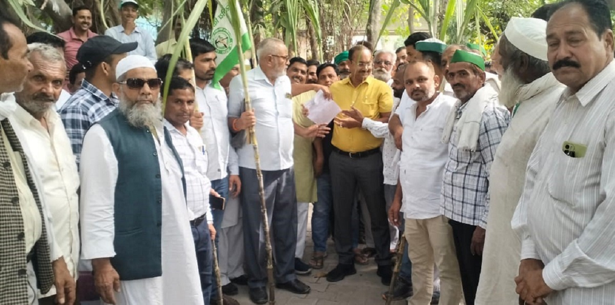farmers demand ganga expressway route through bijnor