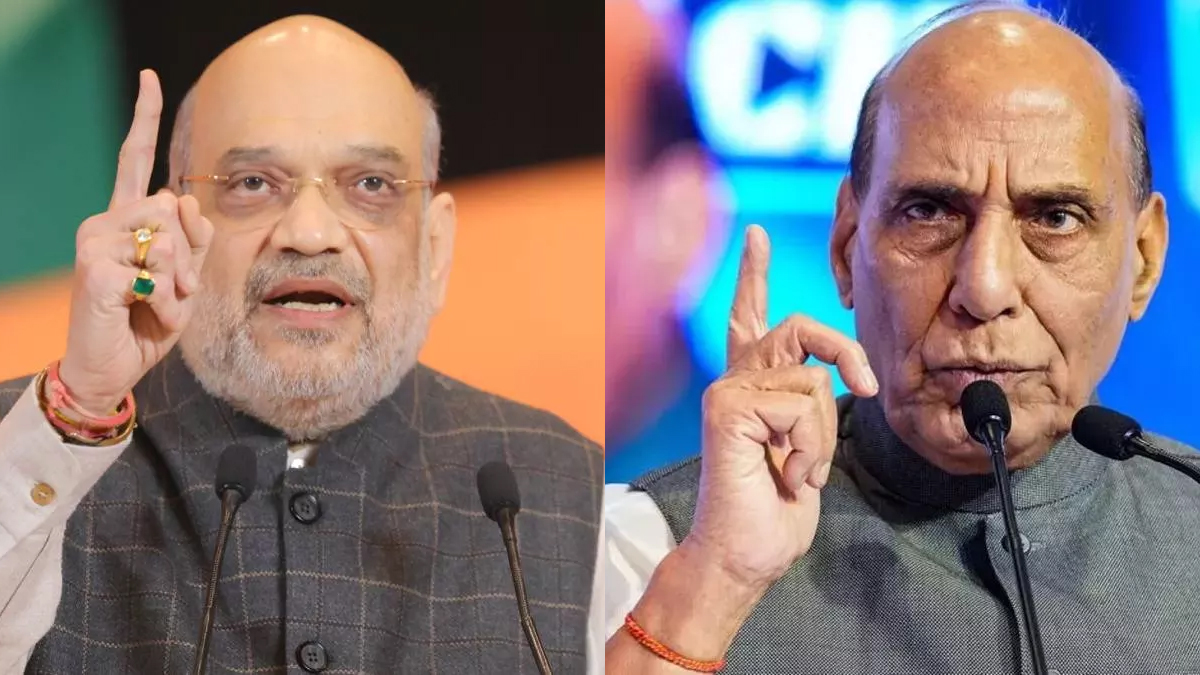 bihar chunav 2025 rajnath singh amit shah rally in bihar