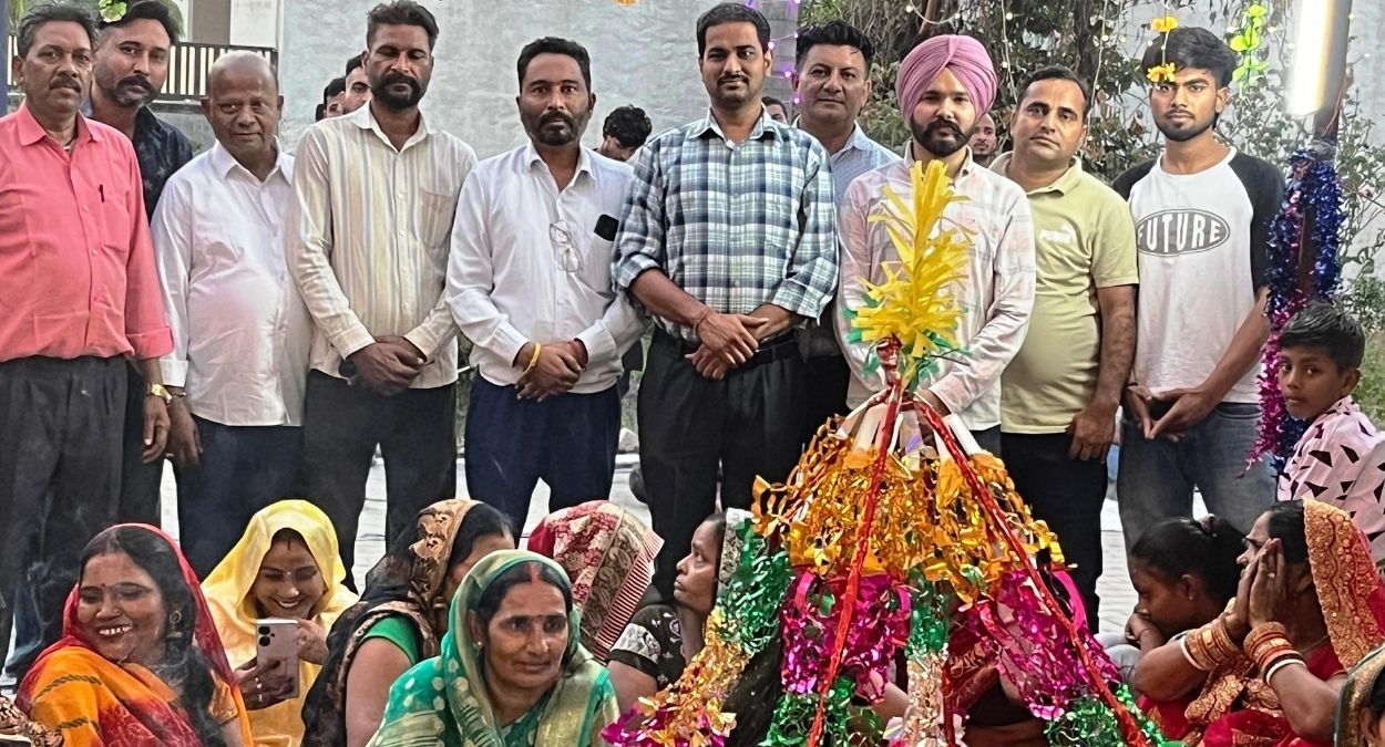chhath puja celebrated with devotion in chanalo village