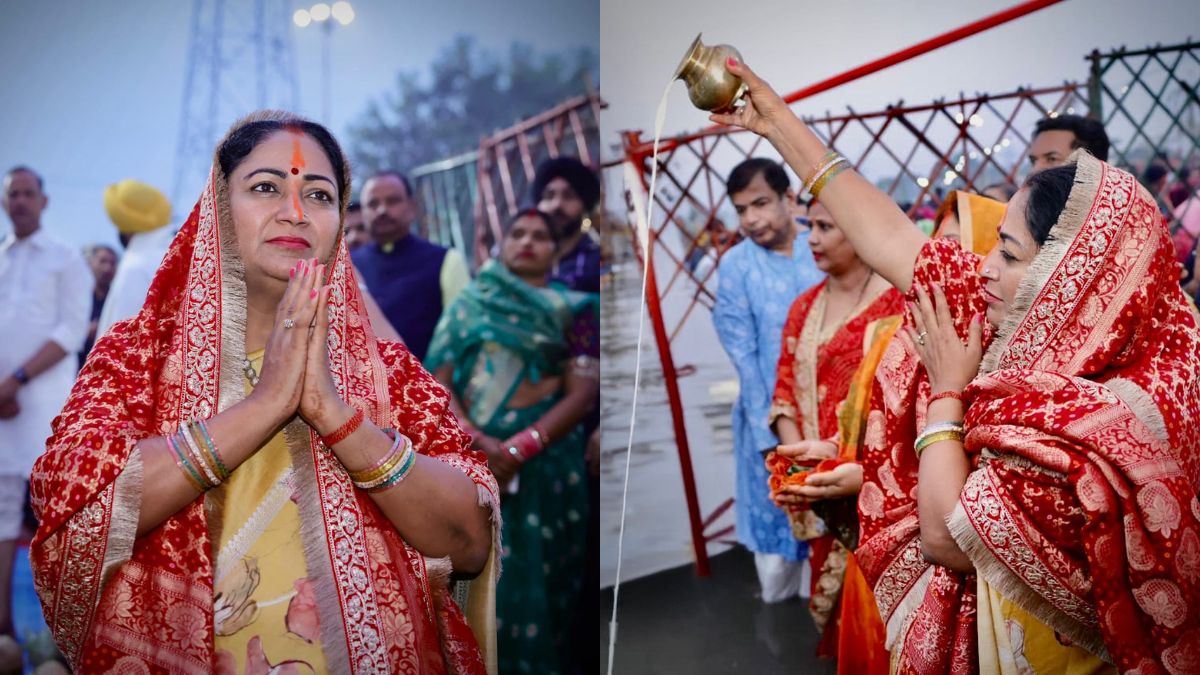 chhath puja in delhi cm rekha gupta criticizes aap over previous arrangements