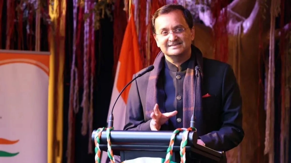 indian envoy attends swaminarayan temple ceremony in canada