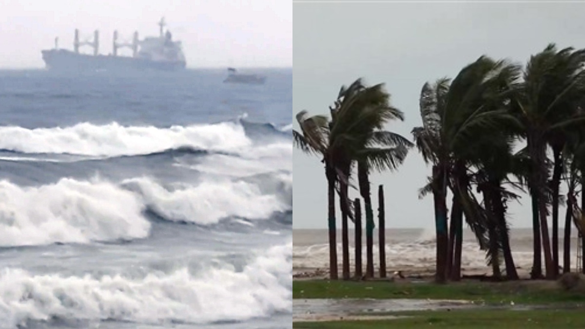 cyclone montha 110 km per hour speed andhra tamilnadu chhatisgarh 100 trains cancelled
