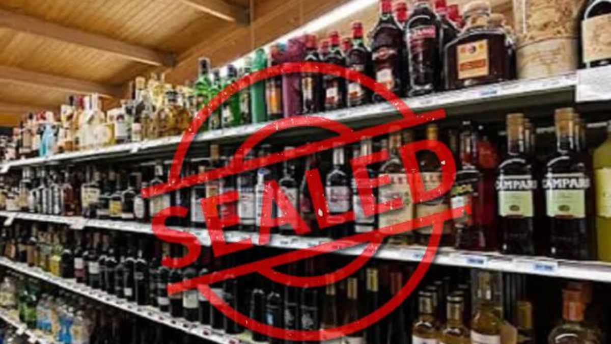 himachal excise department seals 42 liquor shops in kangra