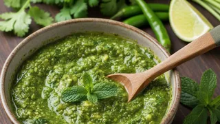 धनिया-पुदीना चटनी बनाने की आसान रेसिपी (Image Source: Freepik)