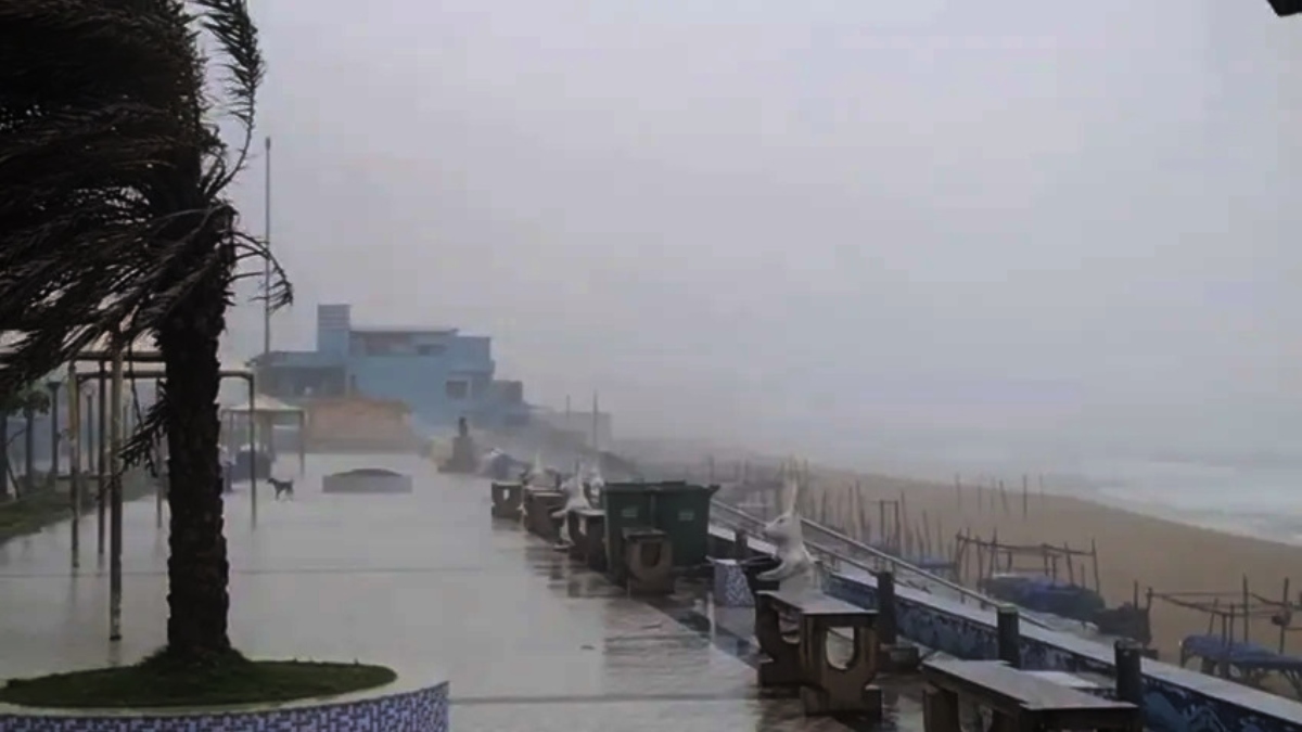 cyclone montha impact in odisha houses damaged in ganjam