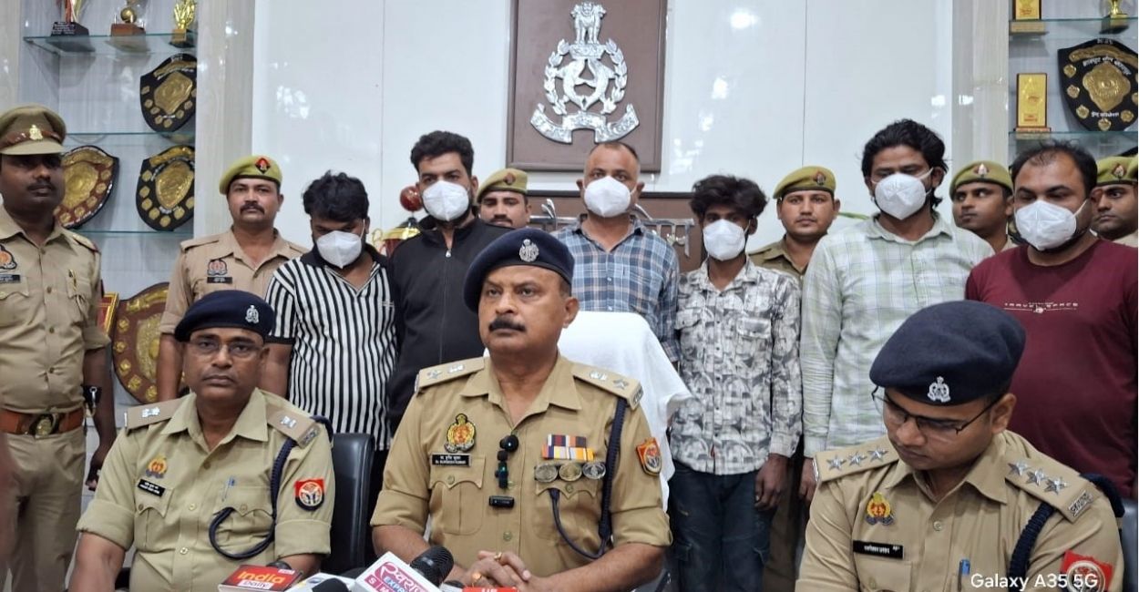 orai robbery case six criminals arrested for treasury robbery ploting