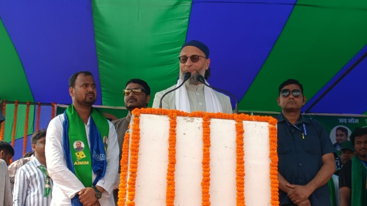 owaisi asks why not a muslim cm if 3 can be deputy cm