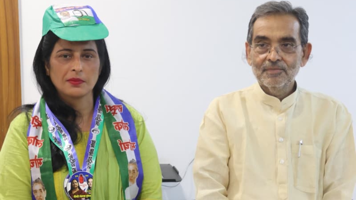 santoshi devi joins rlmo rjd leader switches to rashtriya lok morcha