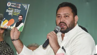 राजद नेता तेजस्वी यादव।