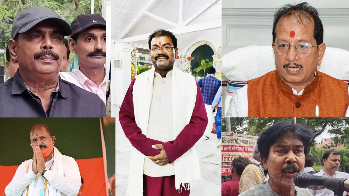 mla faces public anger over absence and lack of development in bihar election 2025 anand mohan vijay sinha