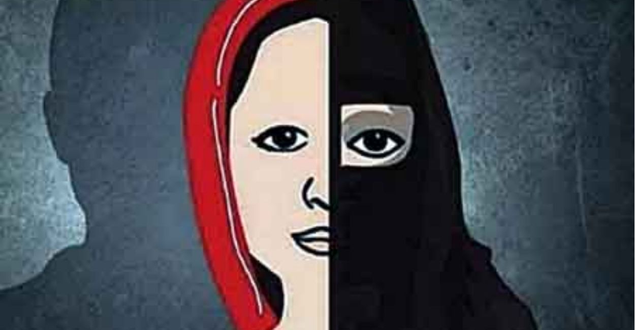 kannauj man arrested for entrapping hindu girl forcing burqa