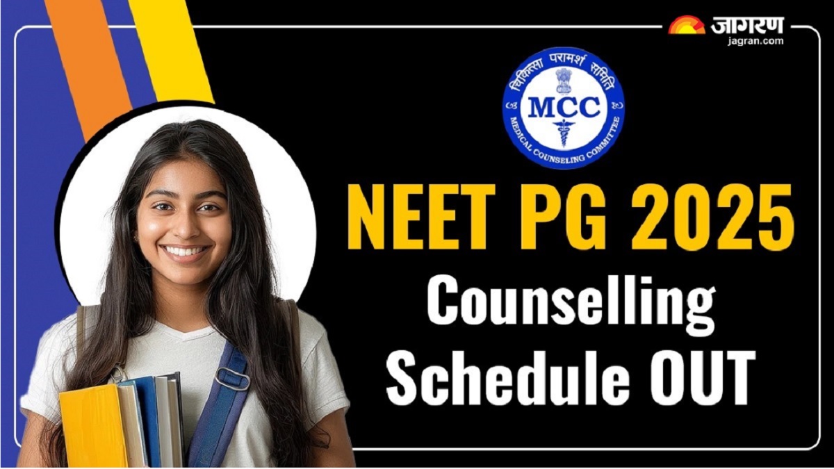 neet pg counselling 2025 schedule neet pg counselling dates announced opportunity to register for round 1 till november 5
