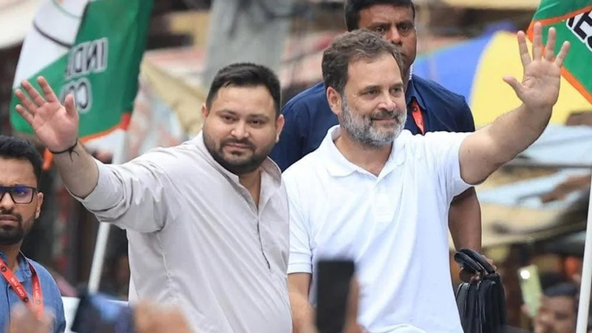 rahul gandhis bihar visit rally with tejashwi yadav for mahagathbandhan unity
