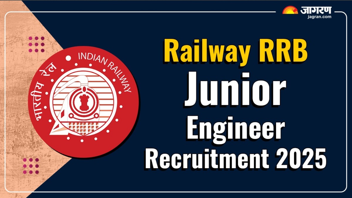rrb je recruitment 2025 registration start for the post of junior engineer 2569 post and selected candidate get this much of salary