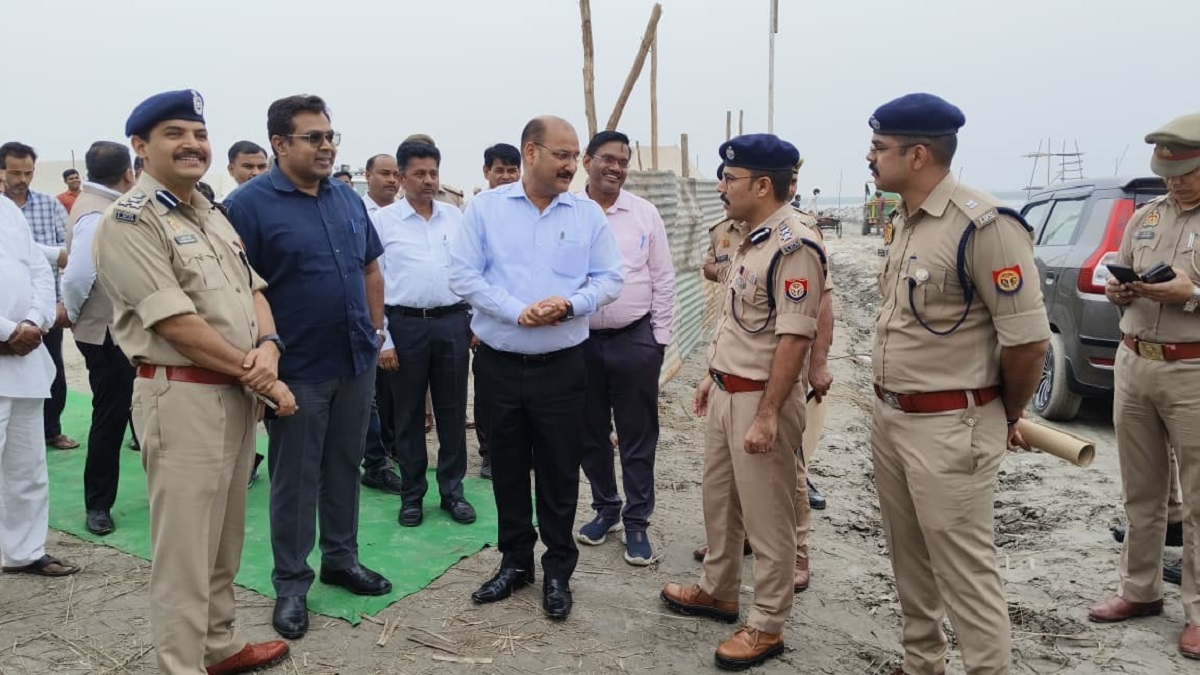 makhdumpur ganga snan mela preparations