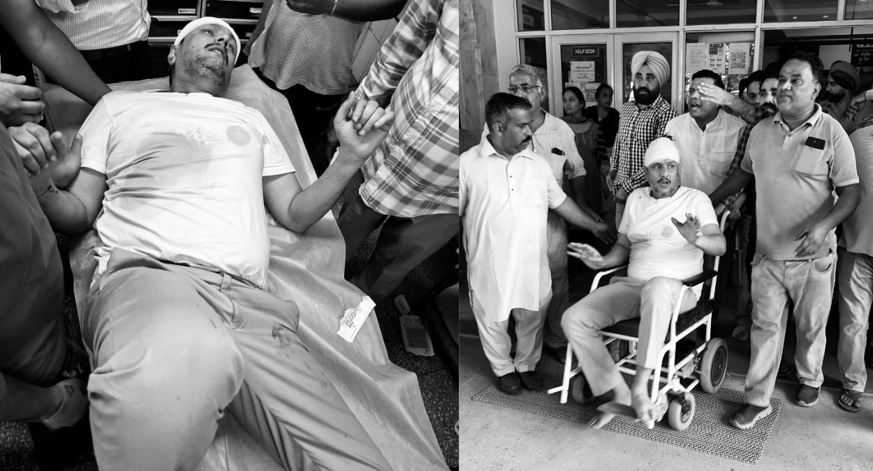 aap leader at wedding covid rules violation