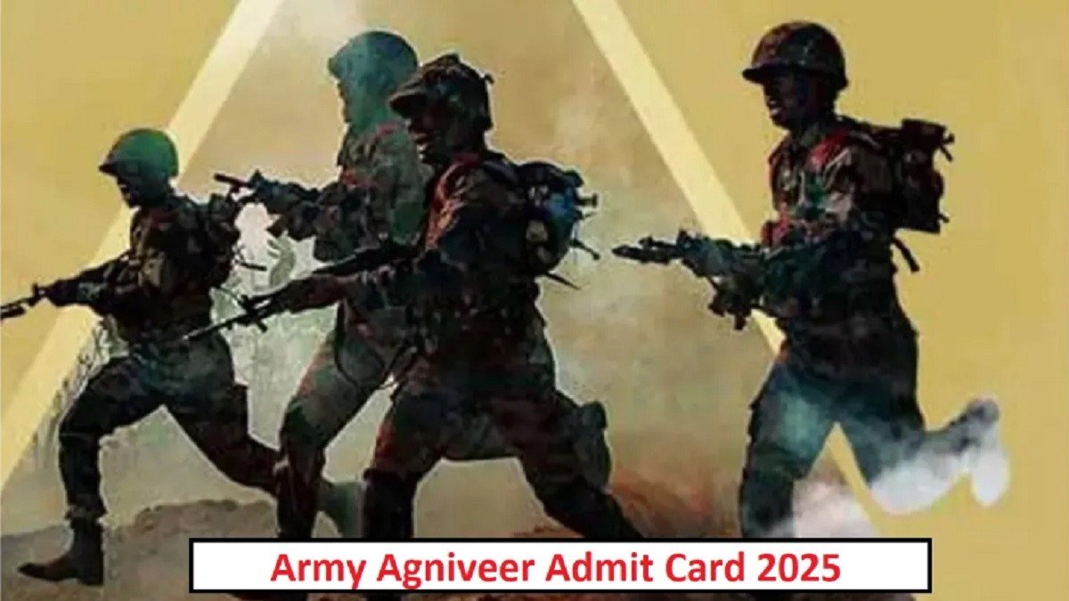 army agniveer admit card 2025 indian army agniveer rally admit card released for recruitment download it from your email address and website
