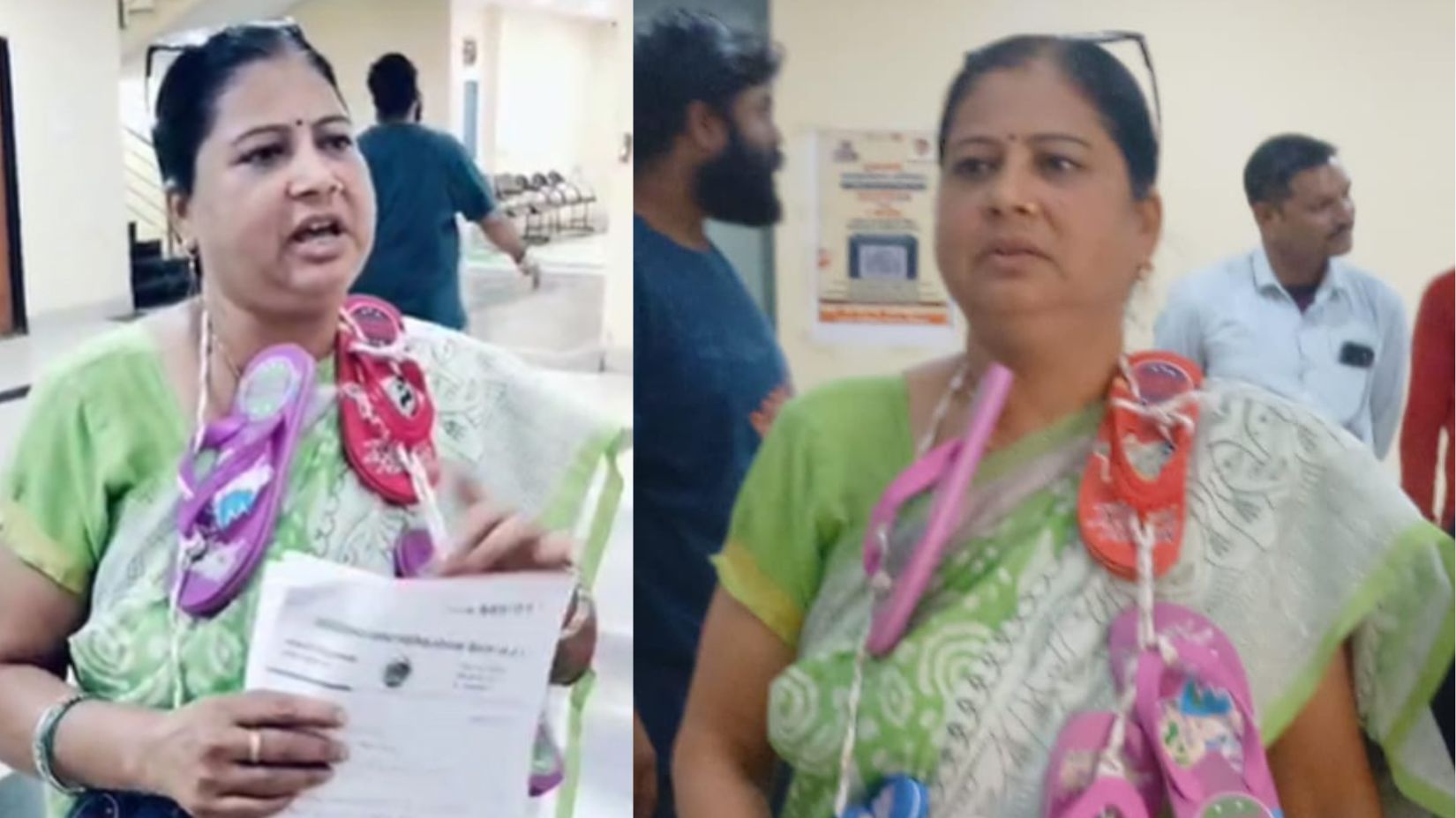 bjp councillor protests against own government in dewas municipal corporation