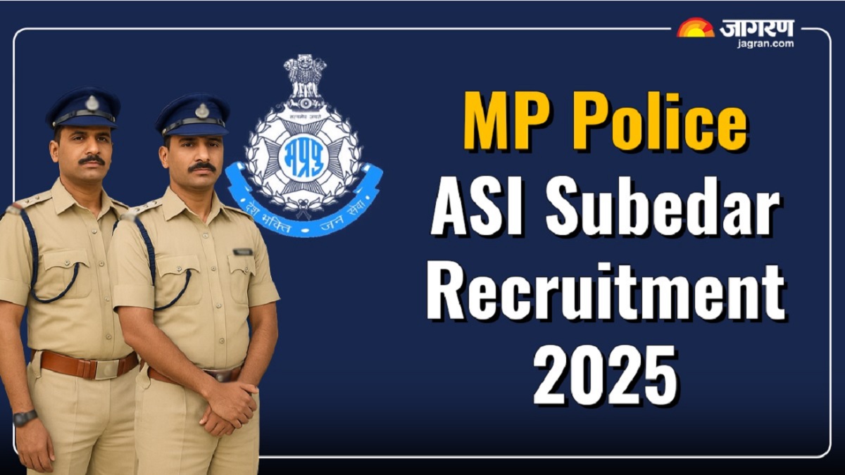 mp police vacancy 2025 october 30 is the last date to apply for mp police asi and subedar posts apply through direct link from here