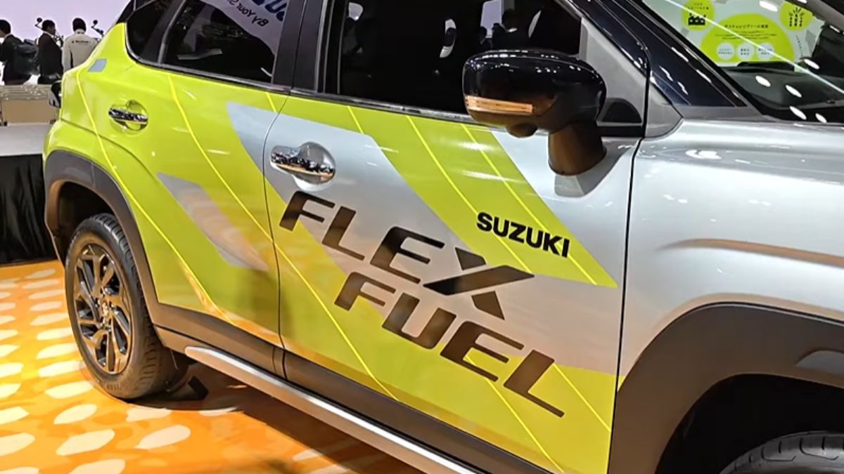 maruti fronx flex fuel variant unveiled capable of running on 85 ethanol blend