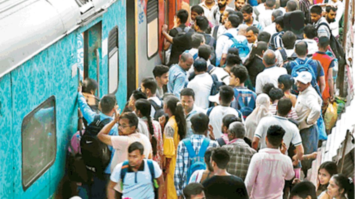 post festive rush trains overcrowded rail police on alert