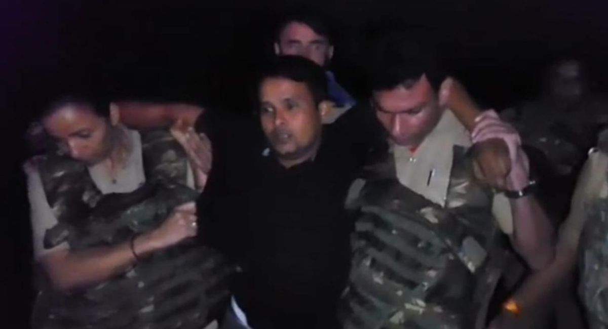 kanpur police encounter criminal injured in gunfight