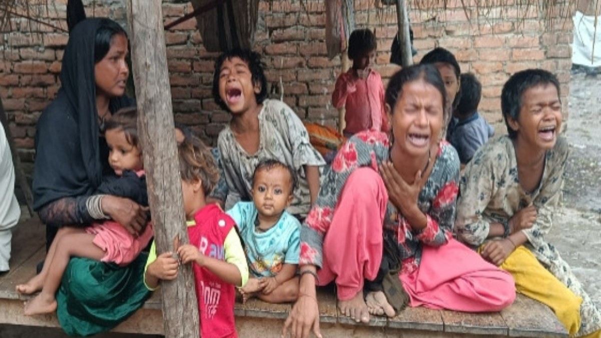 a woman was beaten to death in ballia over a minor dispute regarding a baby goat