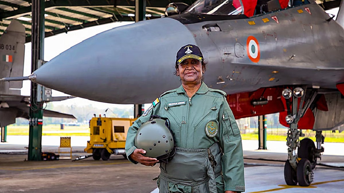 president draupadi murmu to fly in rafale fighter jet today