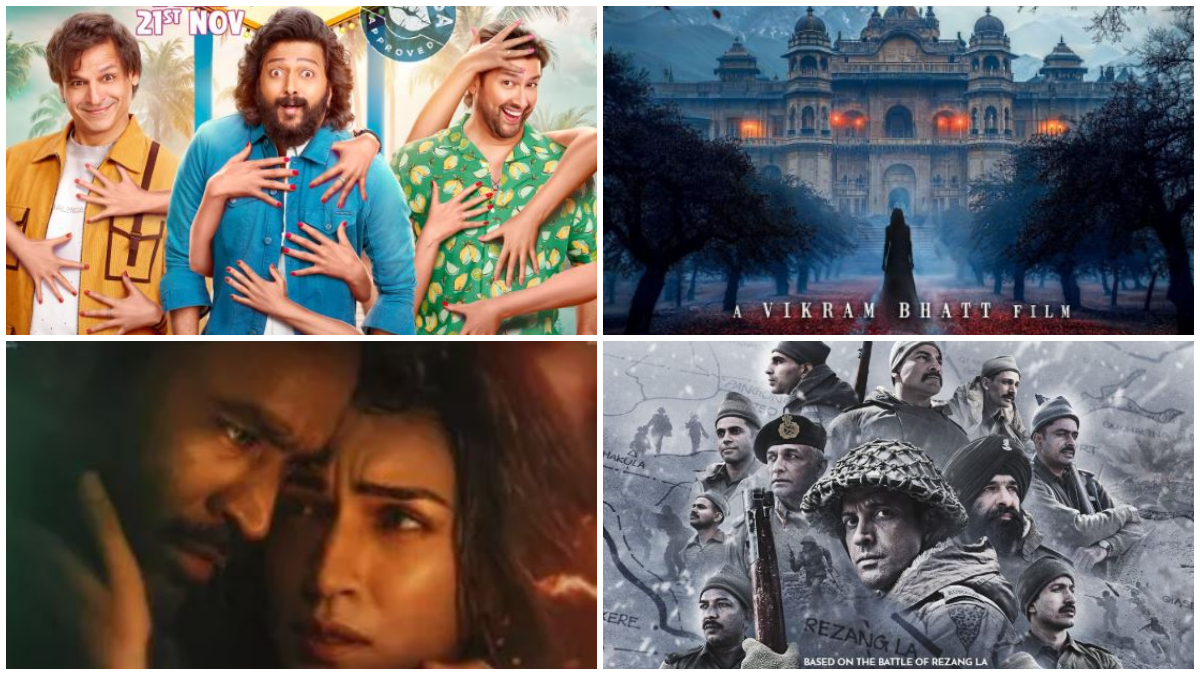 november movies releases 2025 de de pyar de 2 to haq ikkis jatadhara 17 films in theater see list