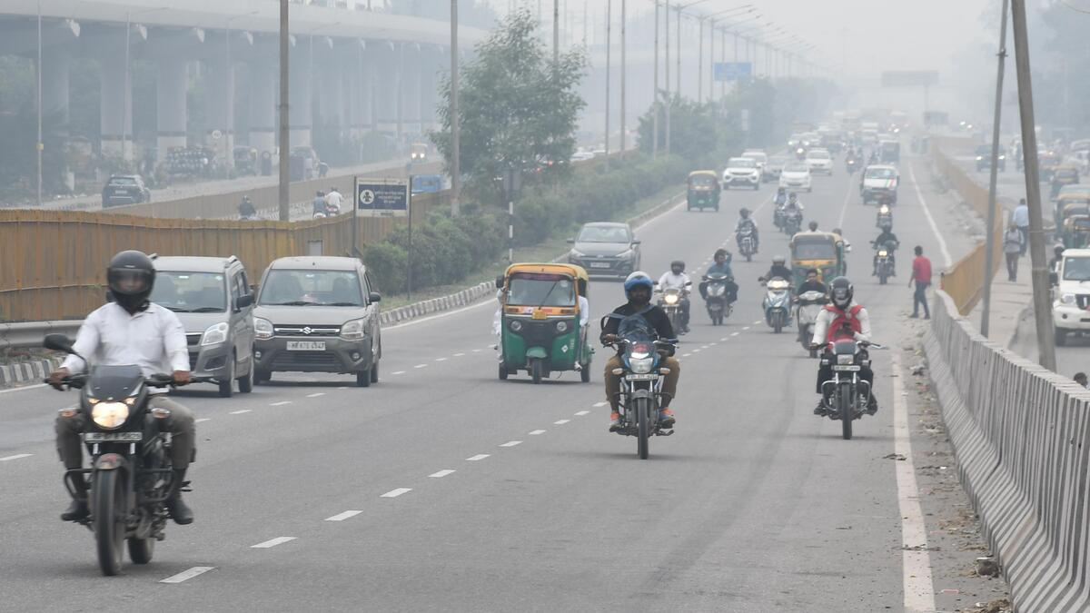 faridabad pollution monitoring stations shut aqi still 167