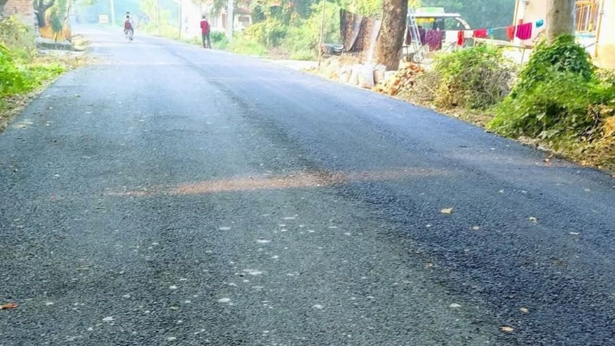 ambedkar nagar road construction begins 10 km expansion