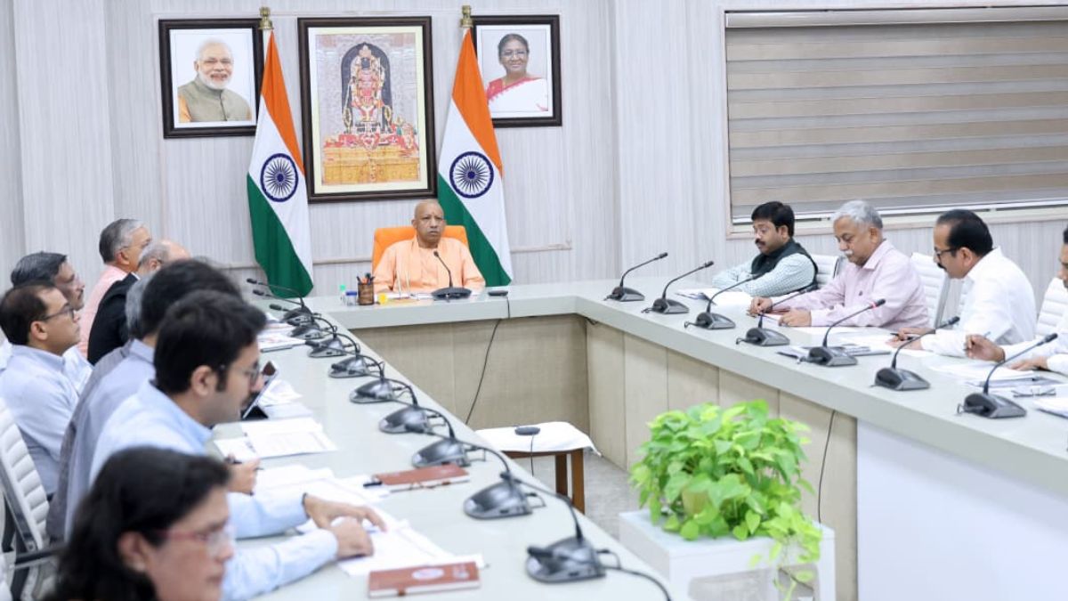 construction of the ganga expressway is targeted to be completed by december cm yogi directing for increased speed