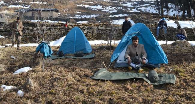 gulabi kantha trek forest department team inspects trek of the year