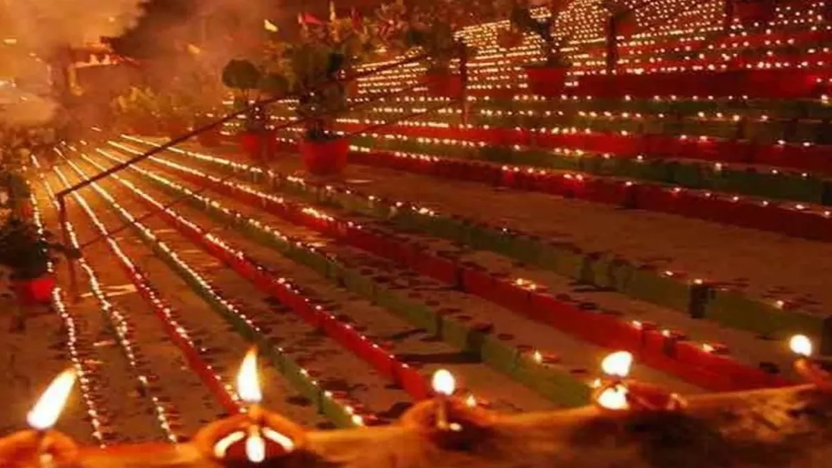 dev deepawali 2024 yogi reviews preparations for varanasi festival
