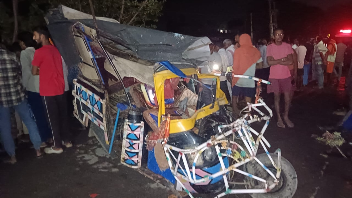 kaler road accident two dead one injured in bihar