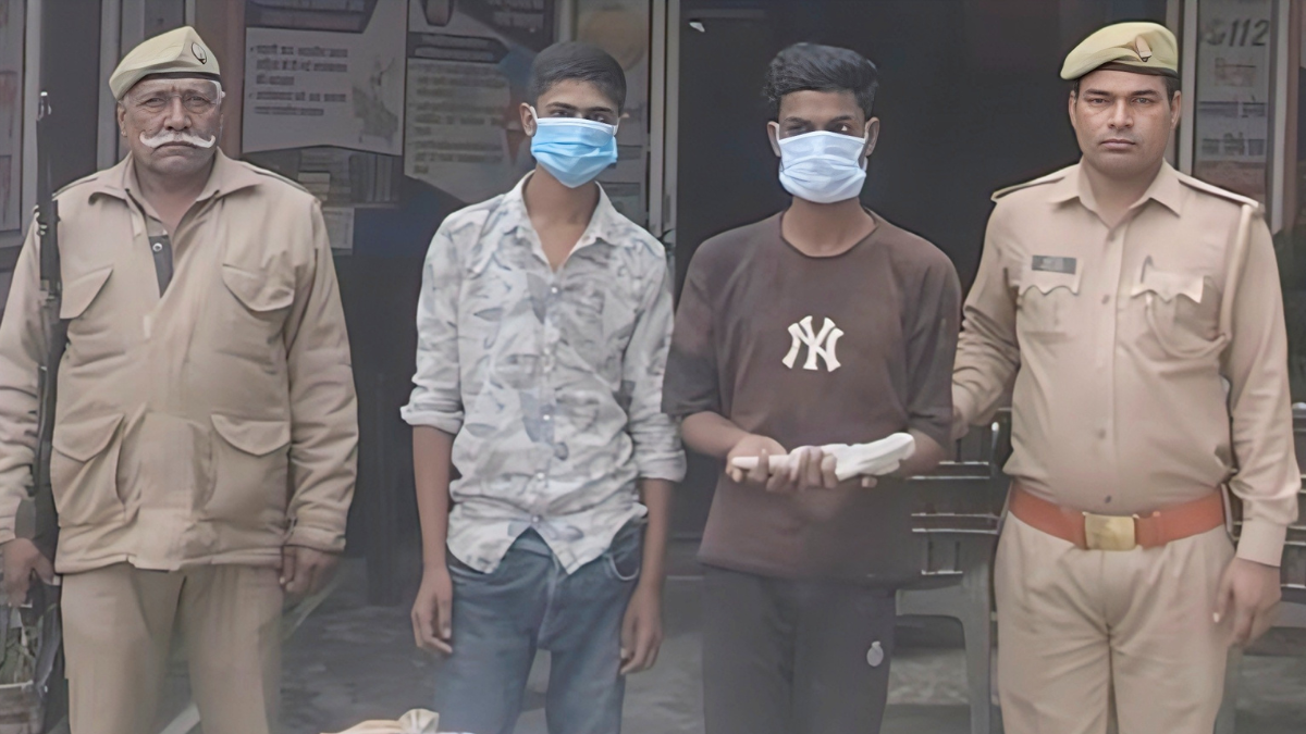 hapur bjp leader house theft two arrested search on