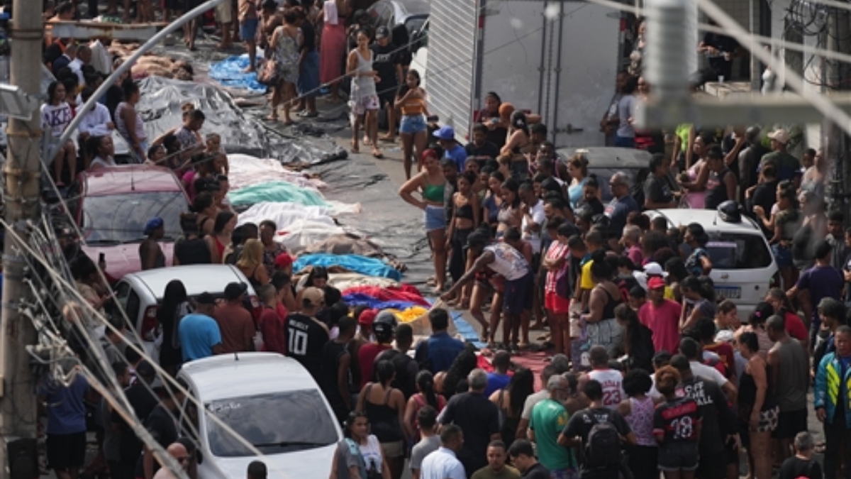 2500 police rio brazil 119 people dead drug gang raid