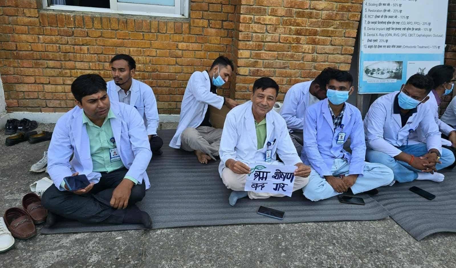 nurses strike halts new admissions at bhairahawa medical college