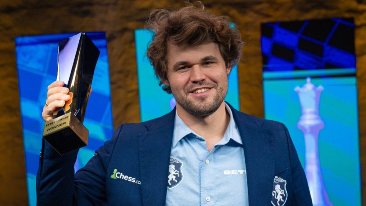 carlsen wins chess champions showdown