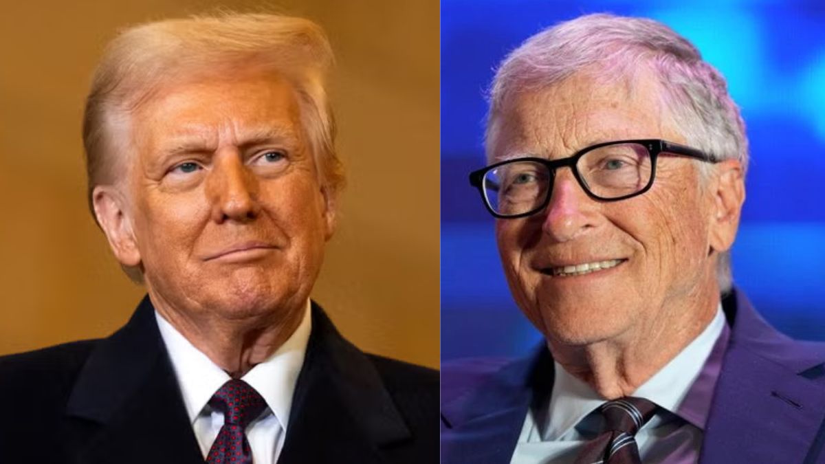 donald trump on climate crisis remarks says bill gates finally admitted he was wrong